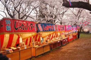 お花見屋台
